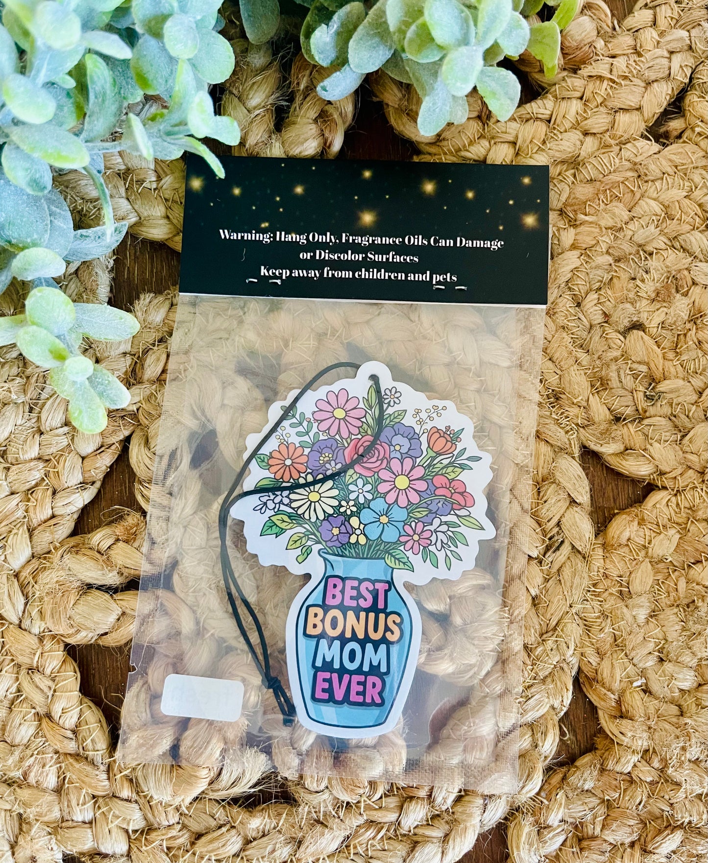 Best Bonus Mom Ever Air Freshener