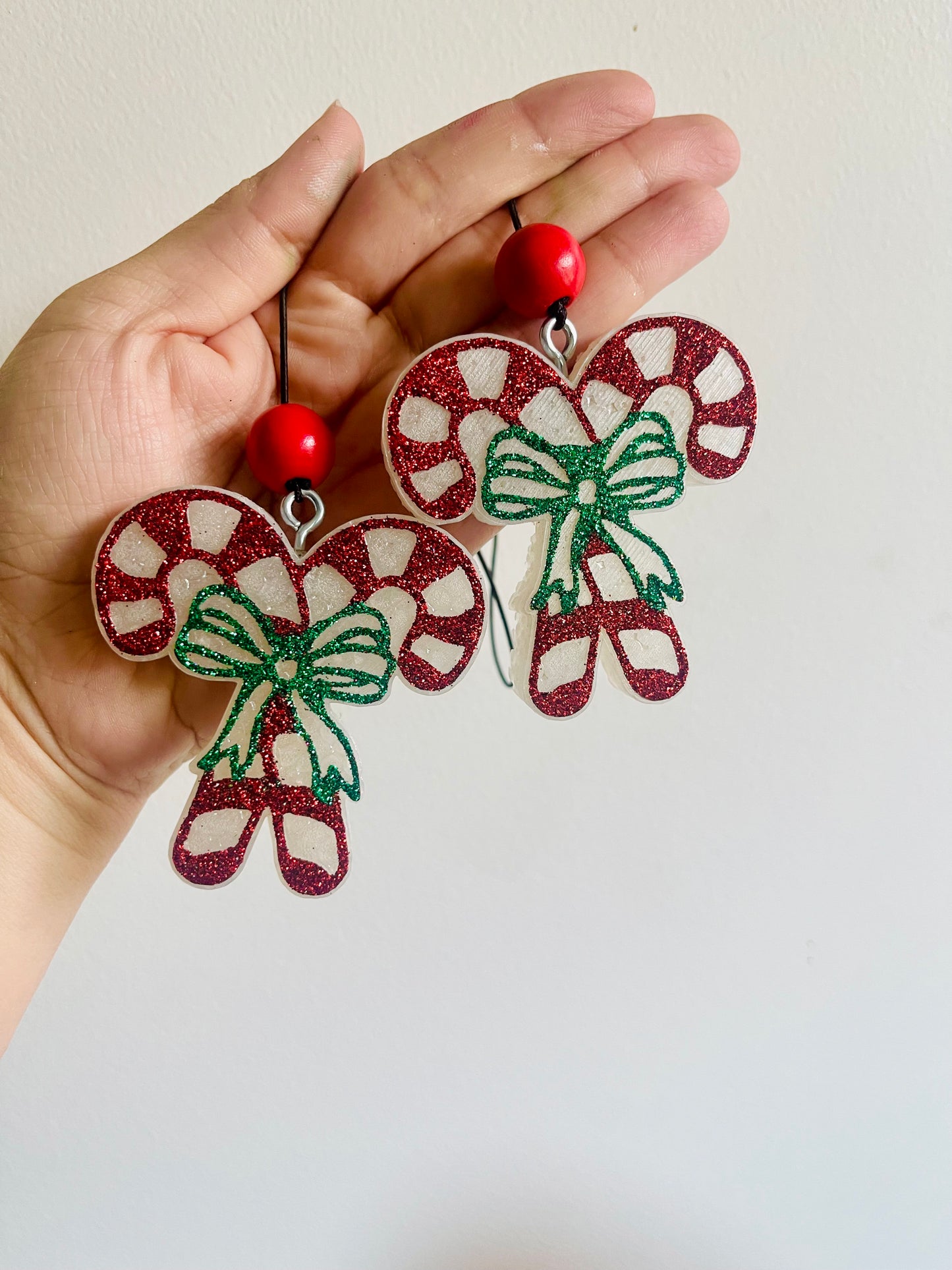 Candy Cane Dangle Car Freshie