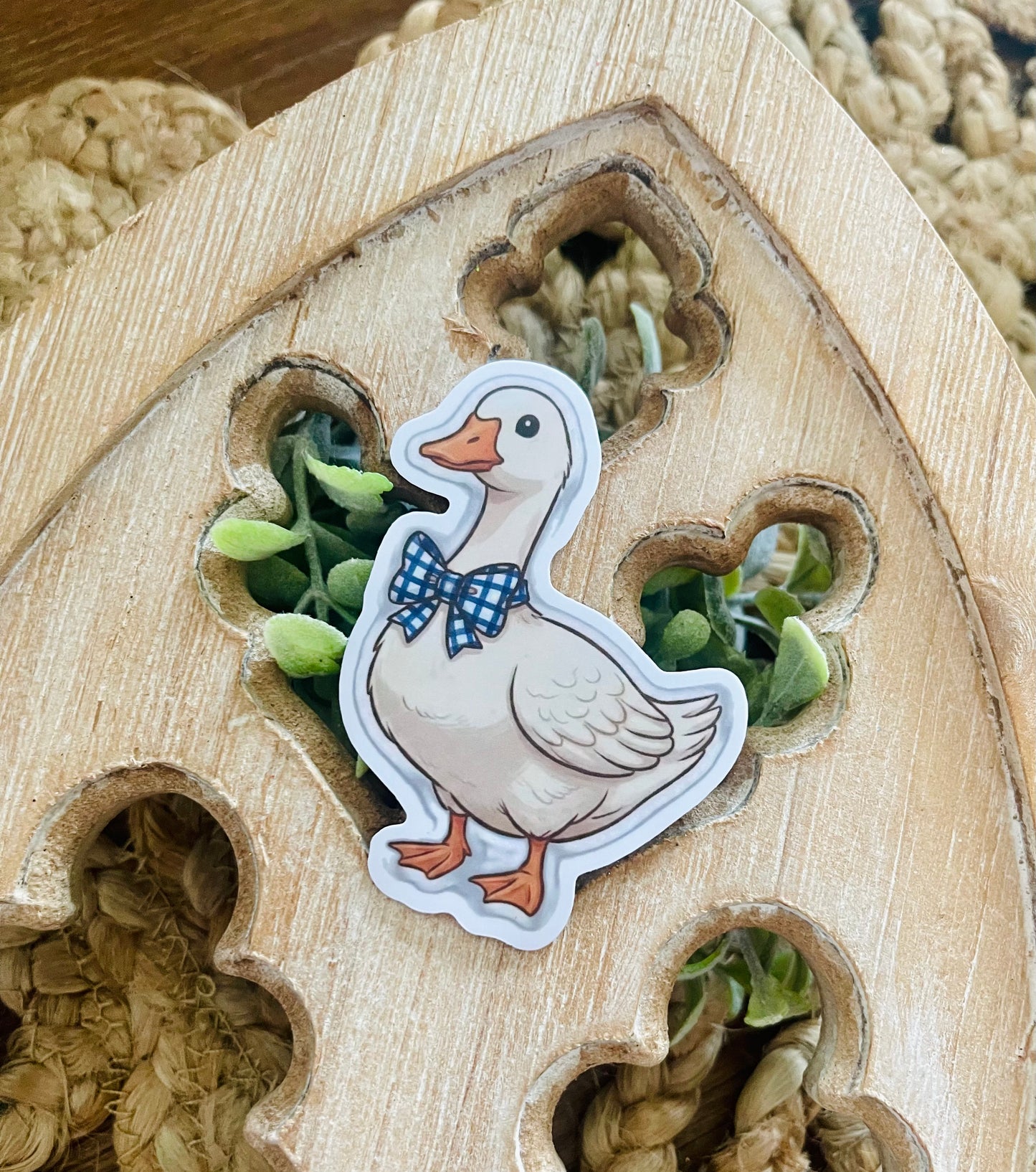 Vintage Goose Vinyl Sticker