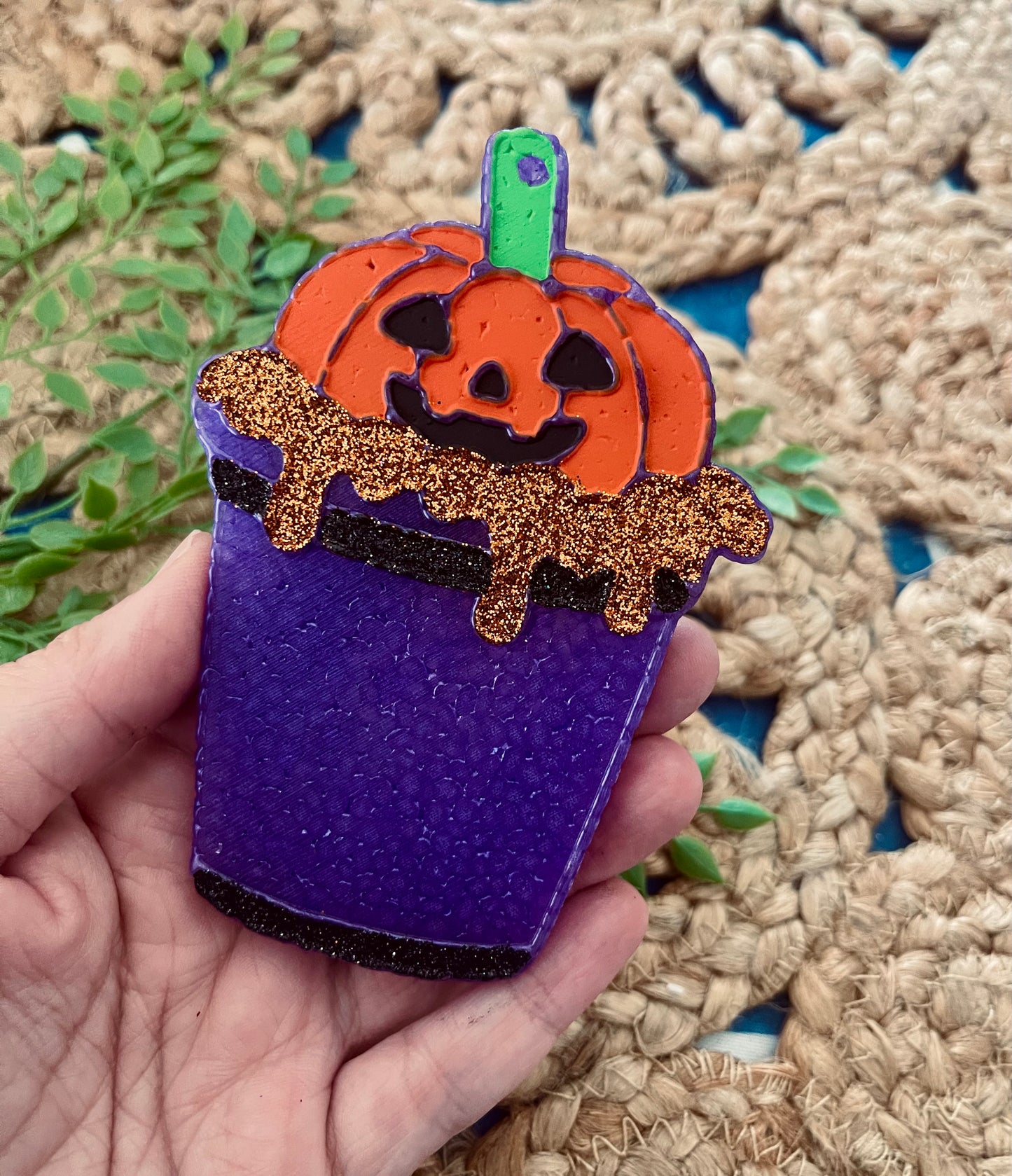 Pumpkin Latte Car Freshie