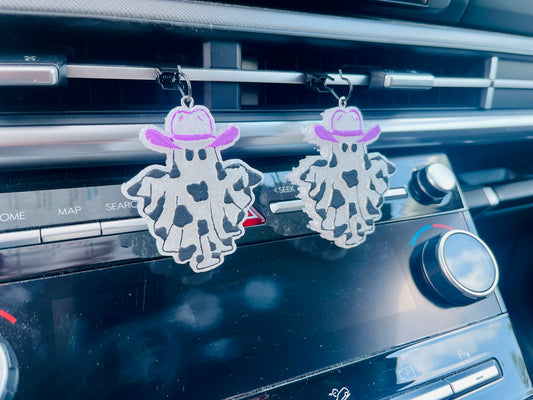 Ghost Cowboy VENT Car Freshies Set of 2