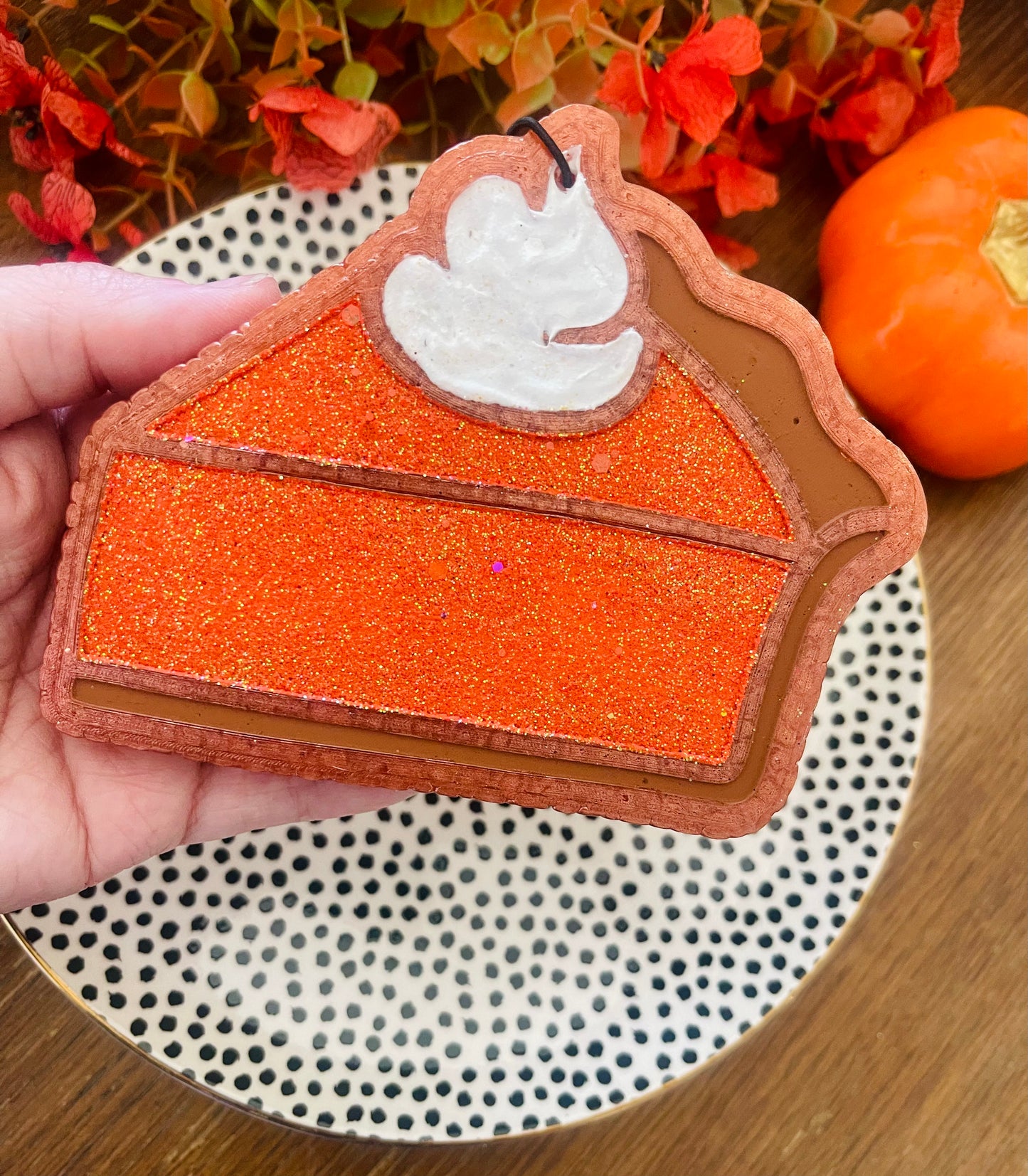 Pumpkin Pie Slice Car Freshie