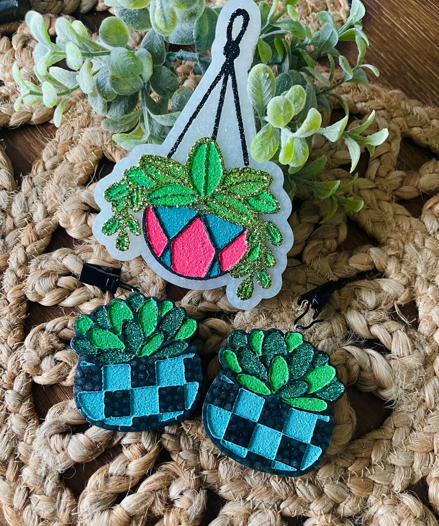 Hanging Plant Car Freshie