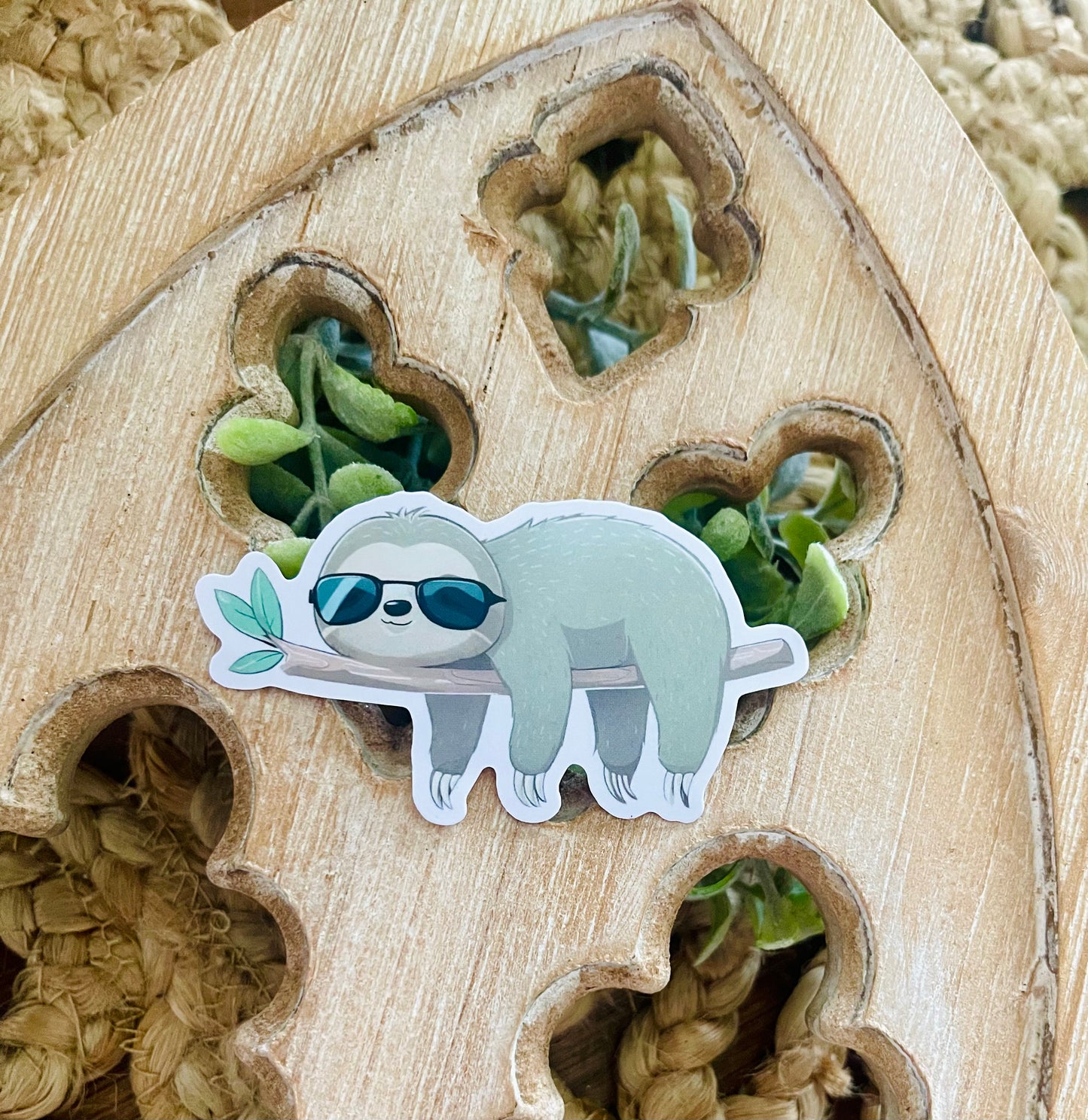 Sloth Vinyl Sticker