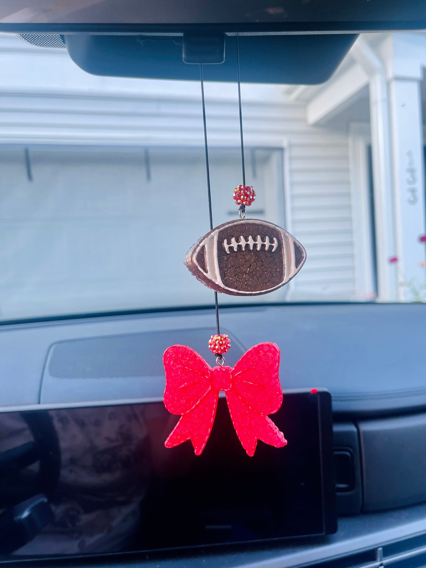 Football School Spirit Car Freshie