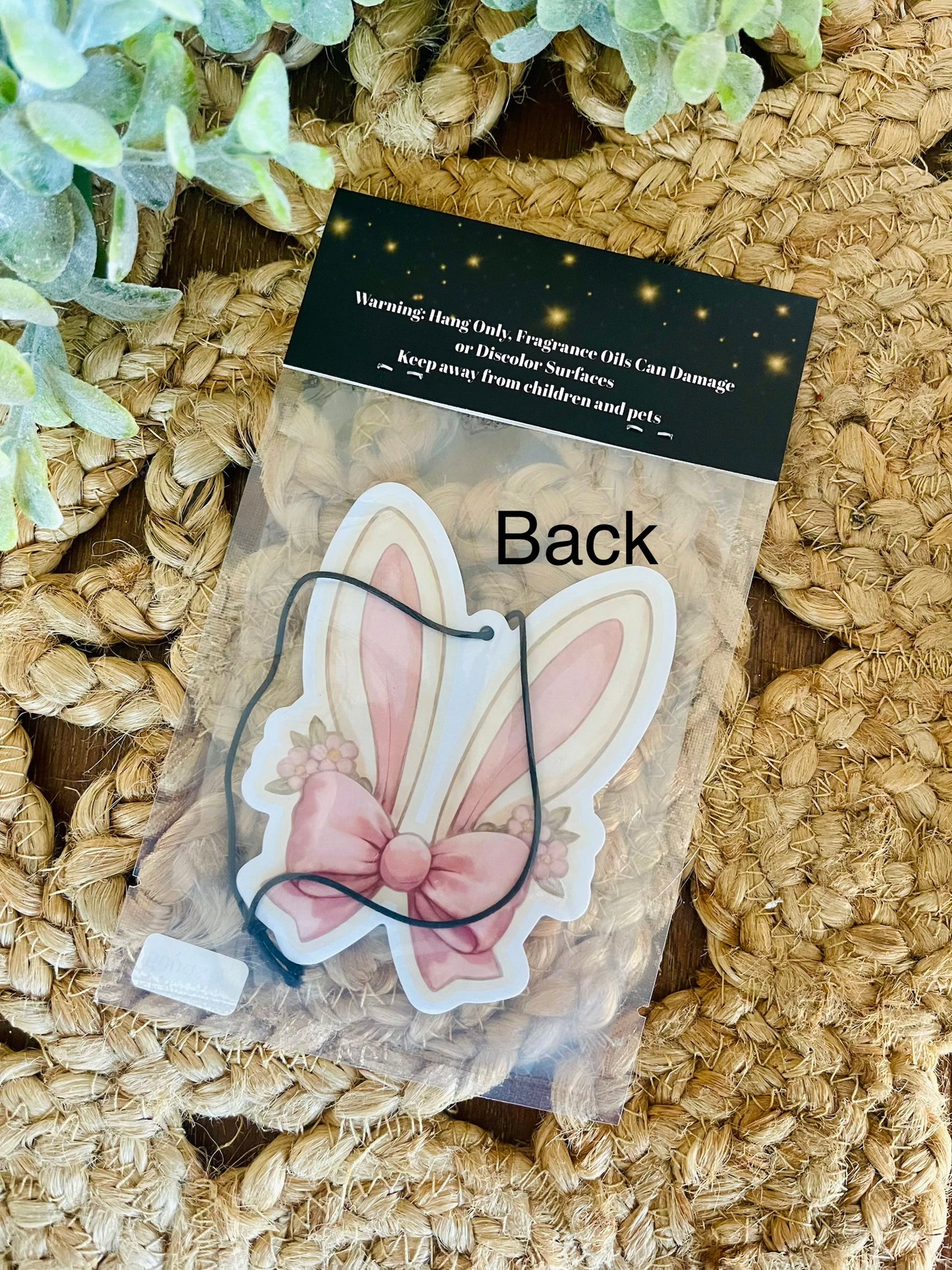 Bunny Ears with Bow Air Freshener