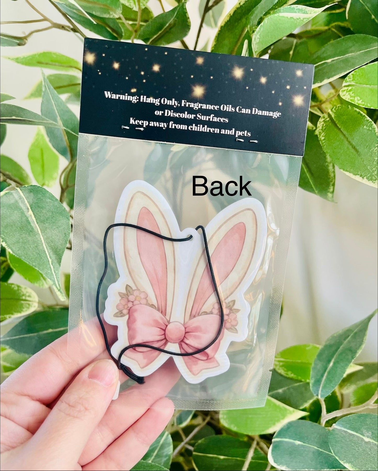 Bunny Ears with Bow Air Freshener