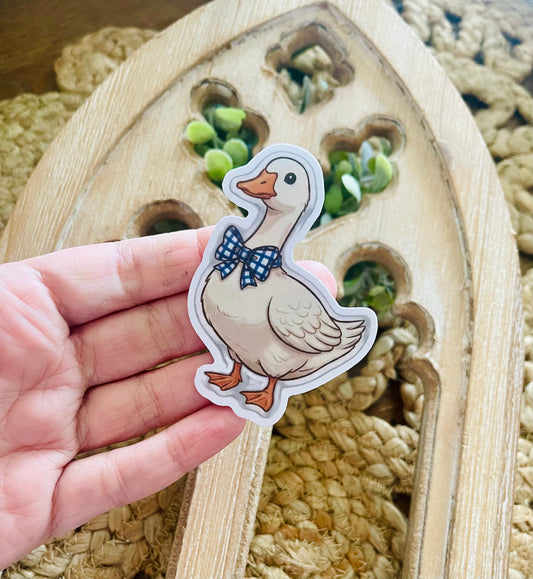 Vintage Goose Vinyl Sticker