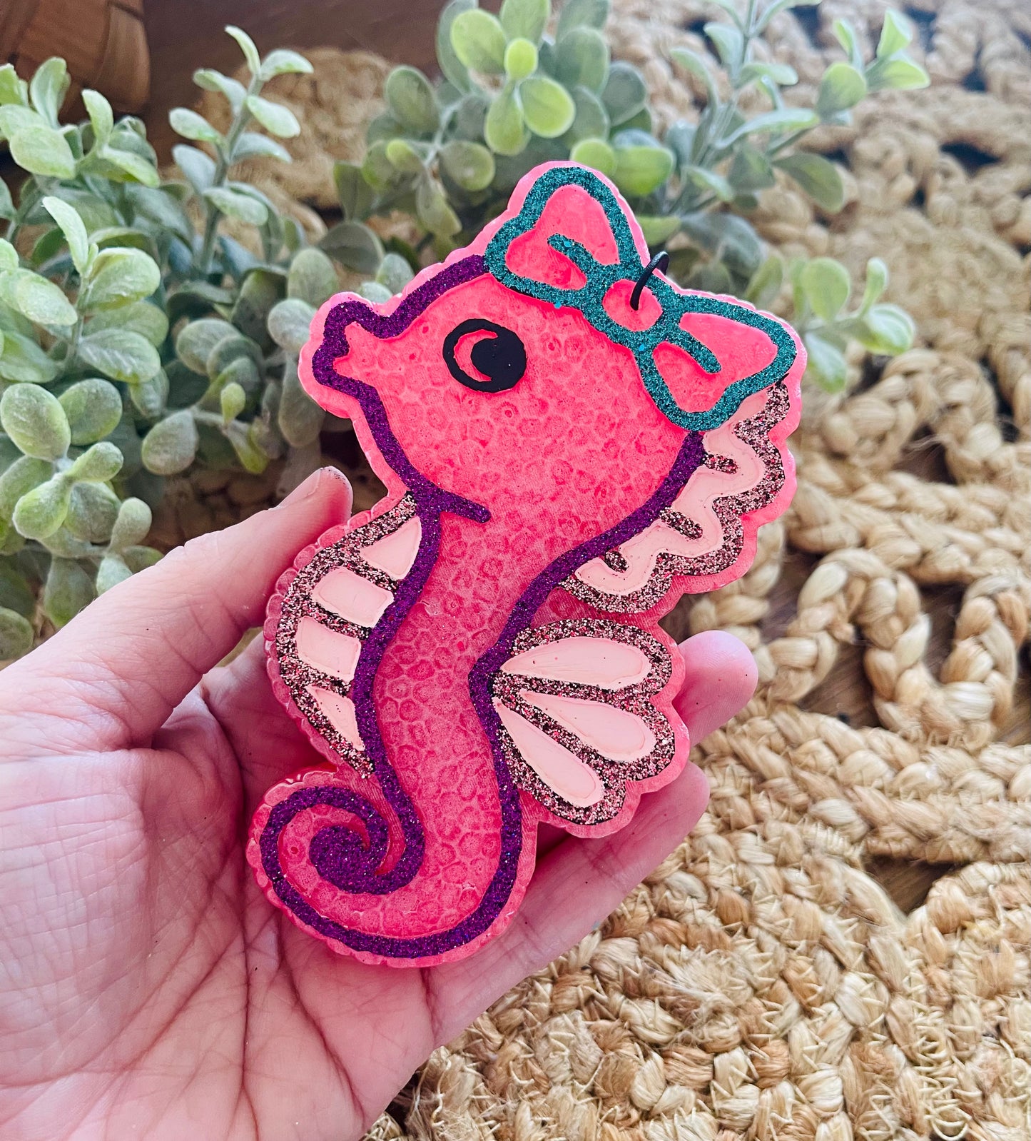 Seahorse Car Freshie