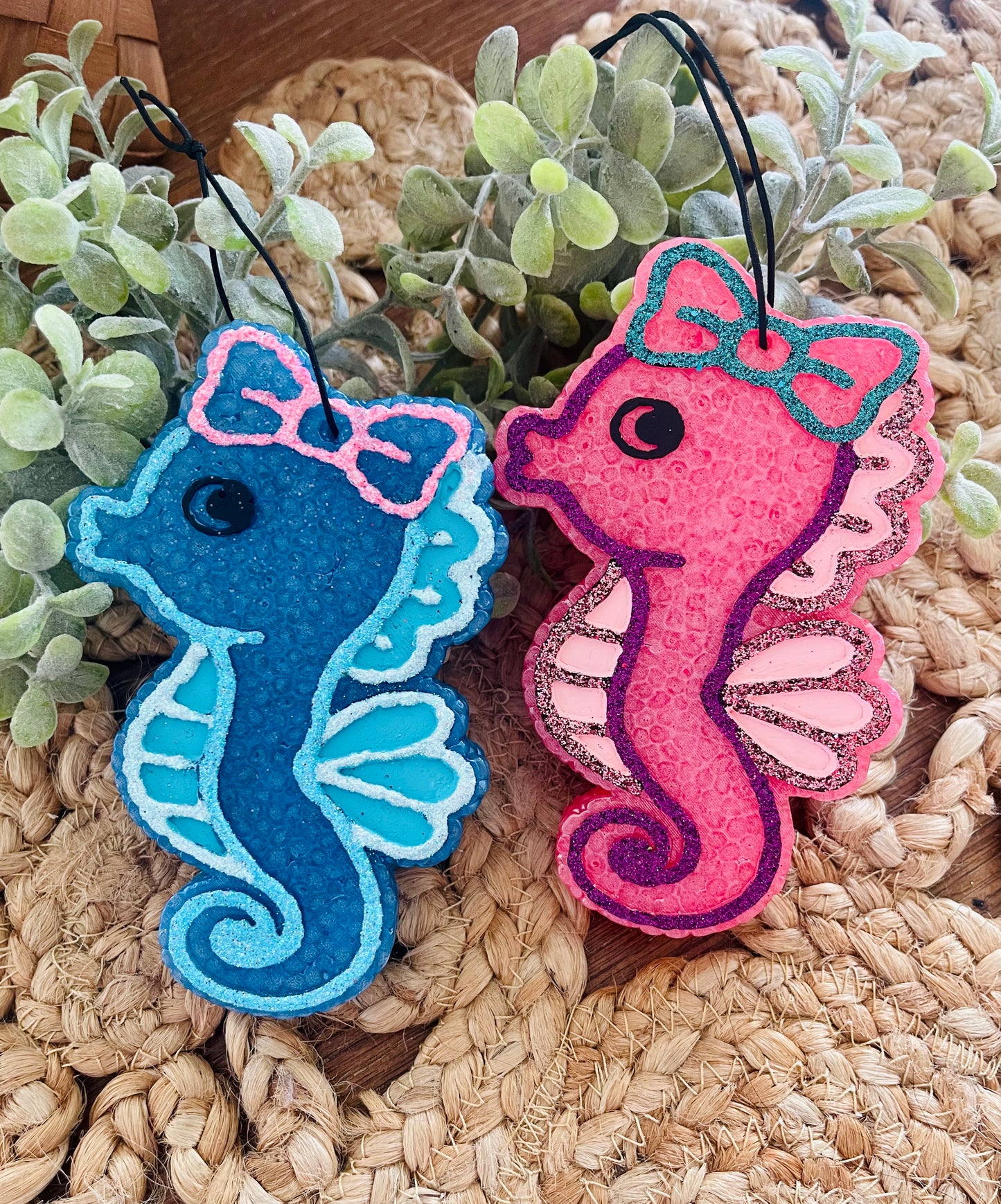 Seahorse Car Freshie