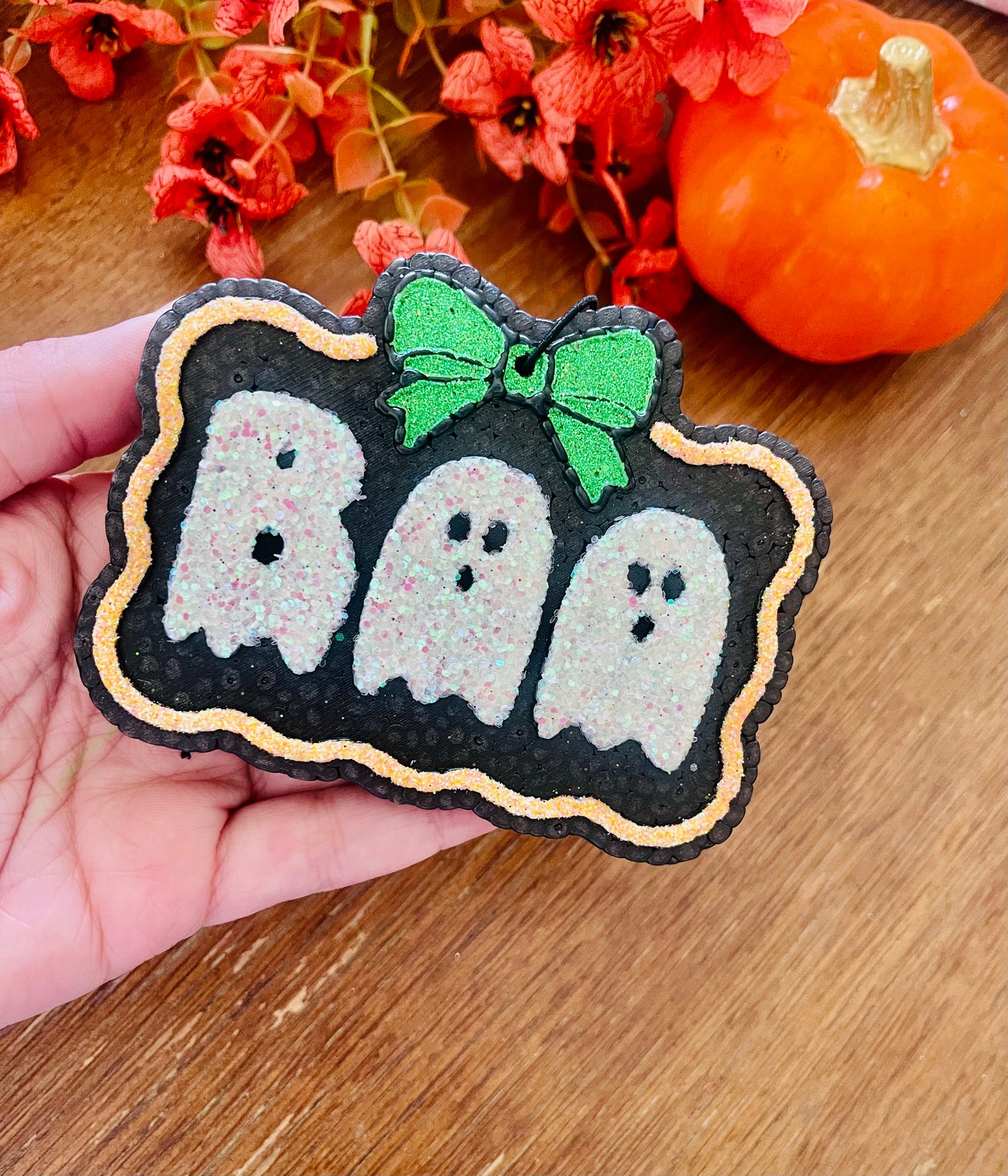 Ghostly BOO Car Freshie