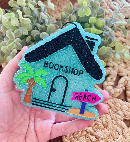 Summer Bookshop Car Freshie