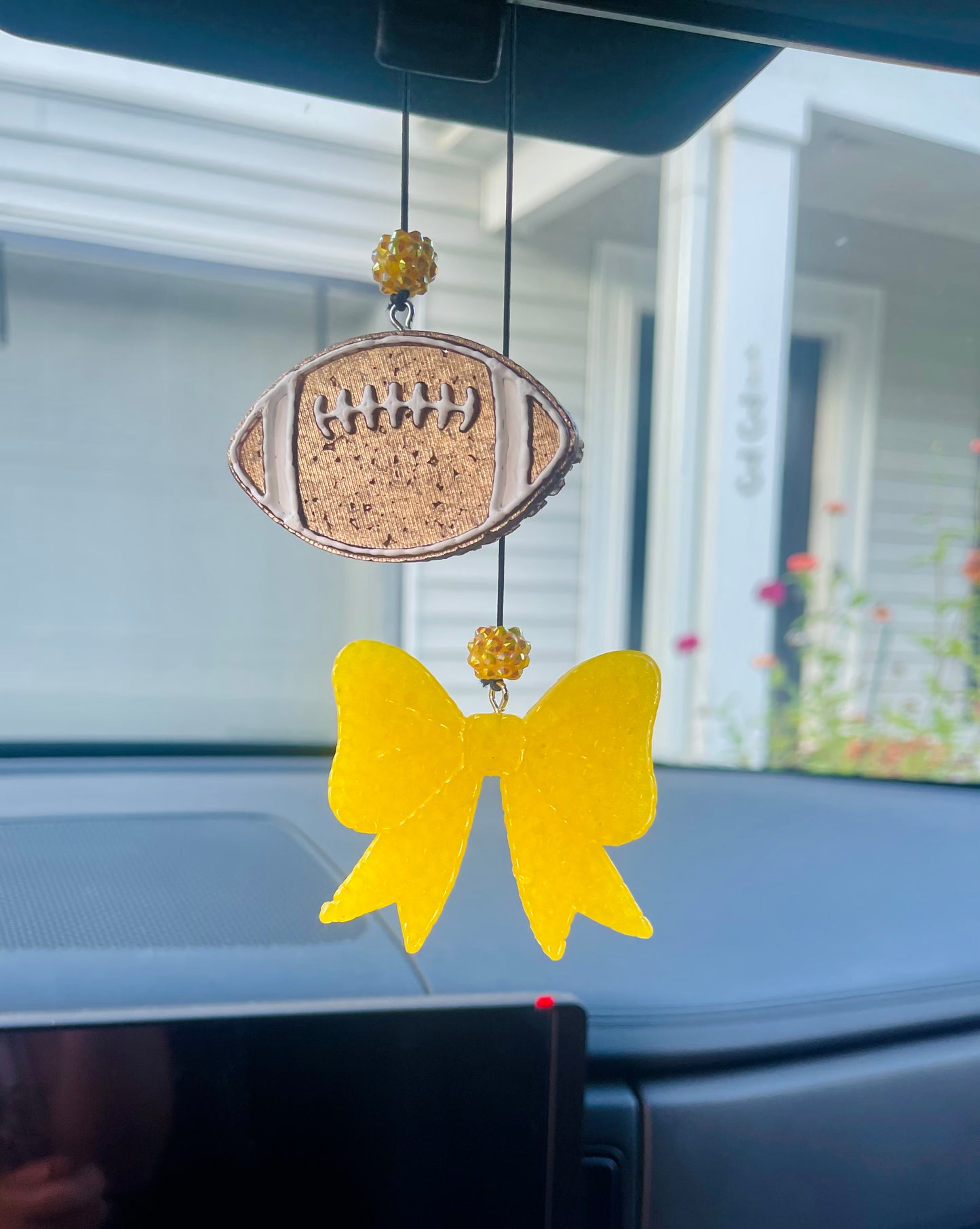 Football School Spirit Car Freshie