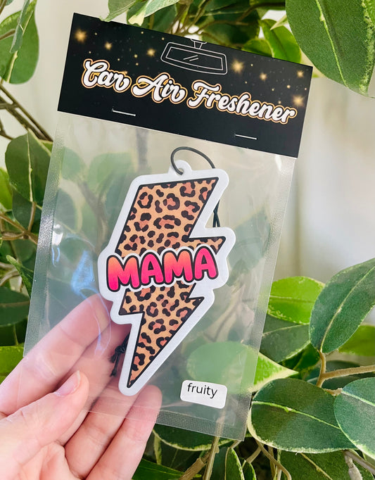 Mama Lightening Bolt Air Freshener
