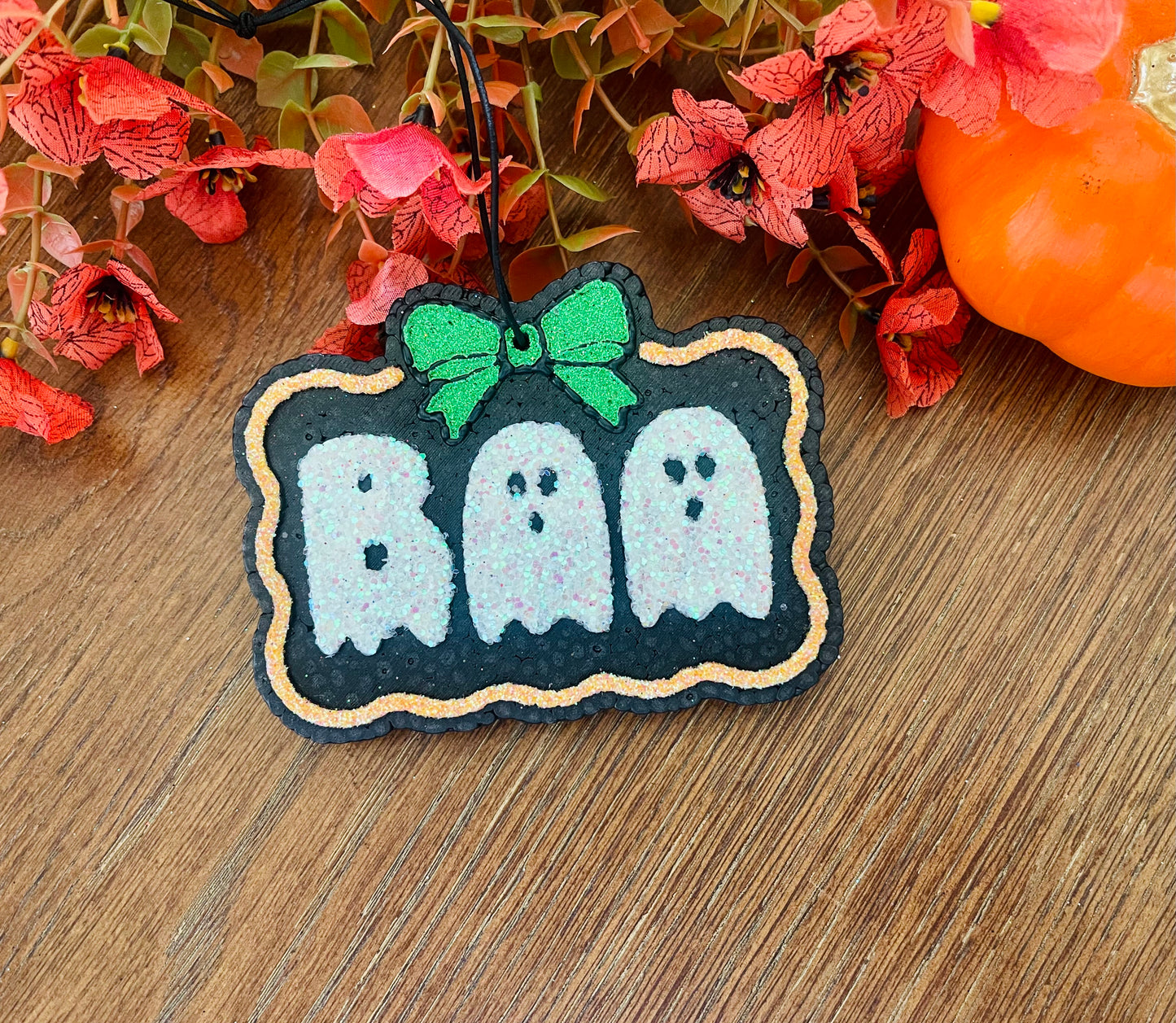 Ghostly BOO Car Freshie