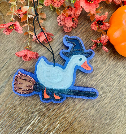 Witchy Goose Car Freshie