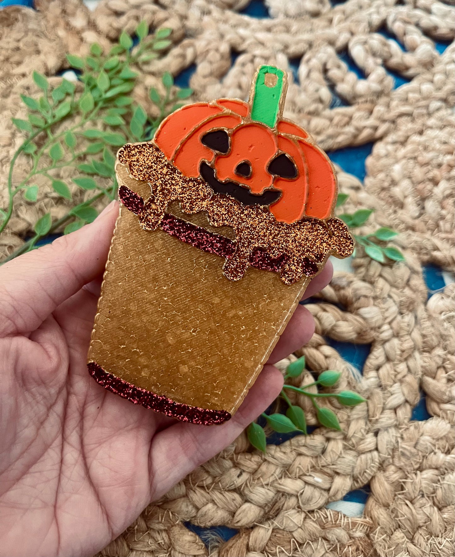 Pumpkin Latte Car Freshie