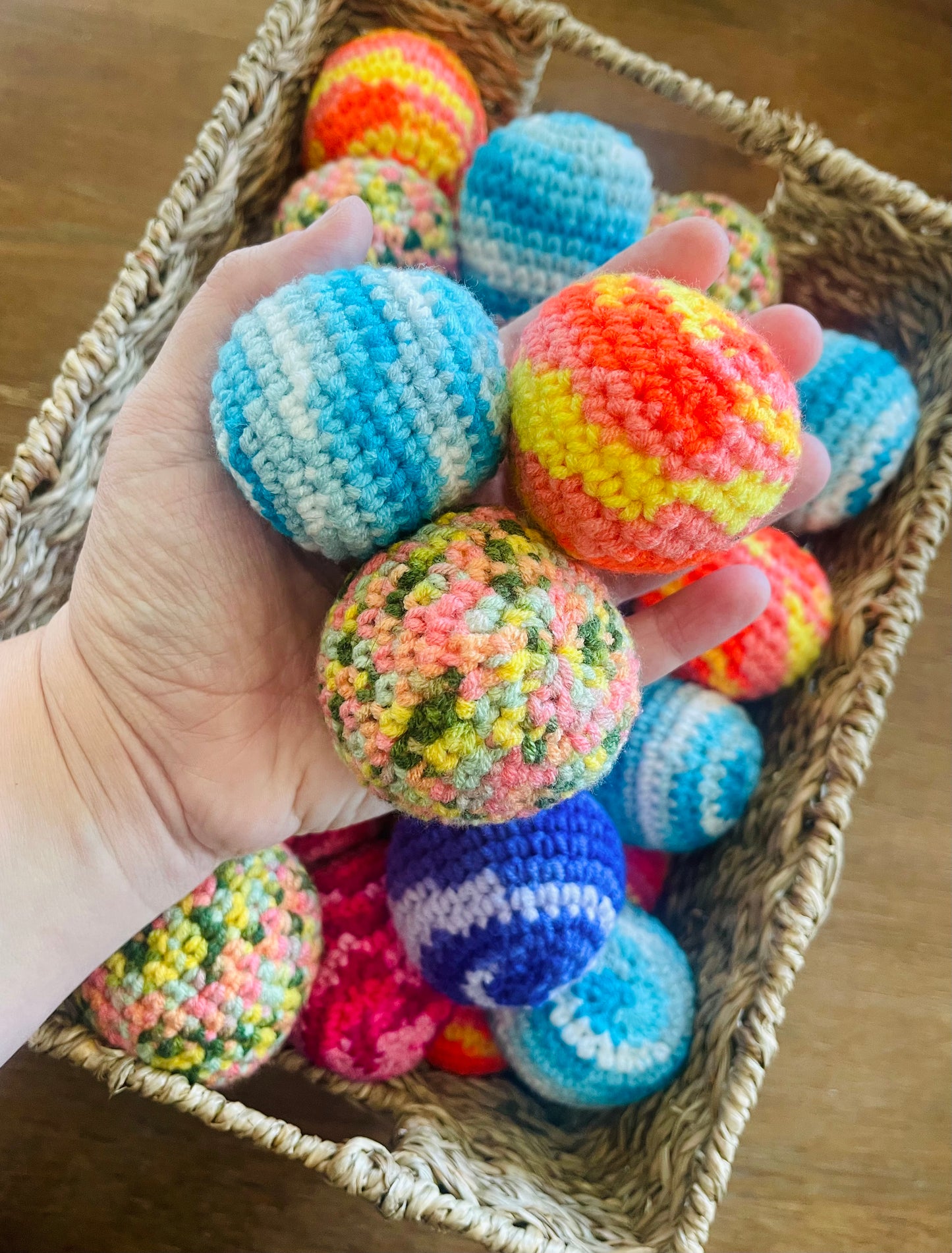 Crochet Kick Ball Sack