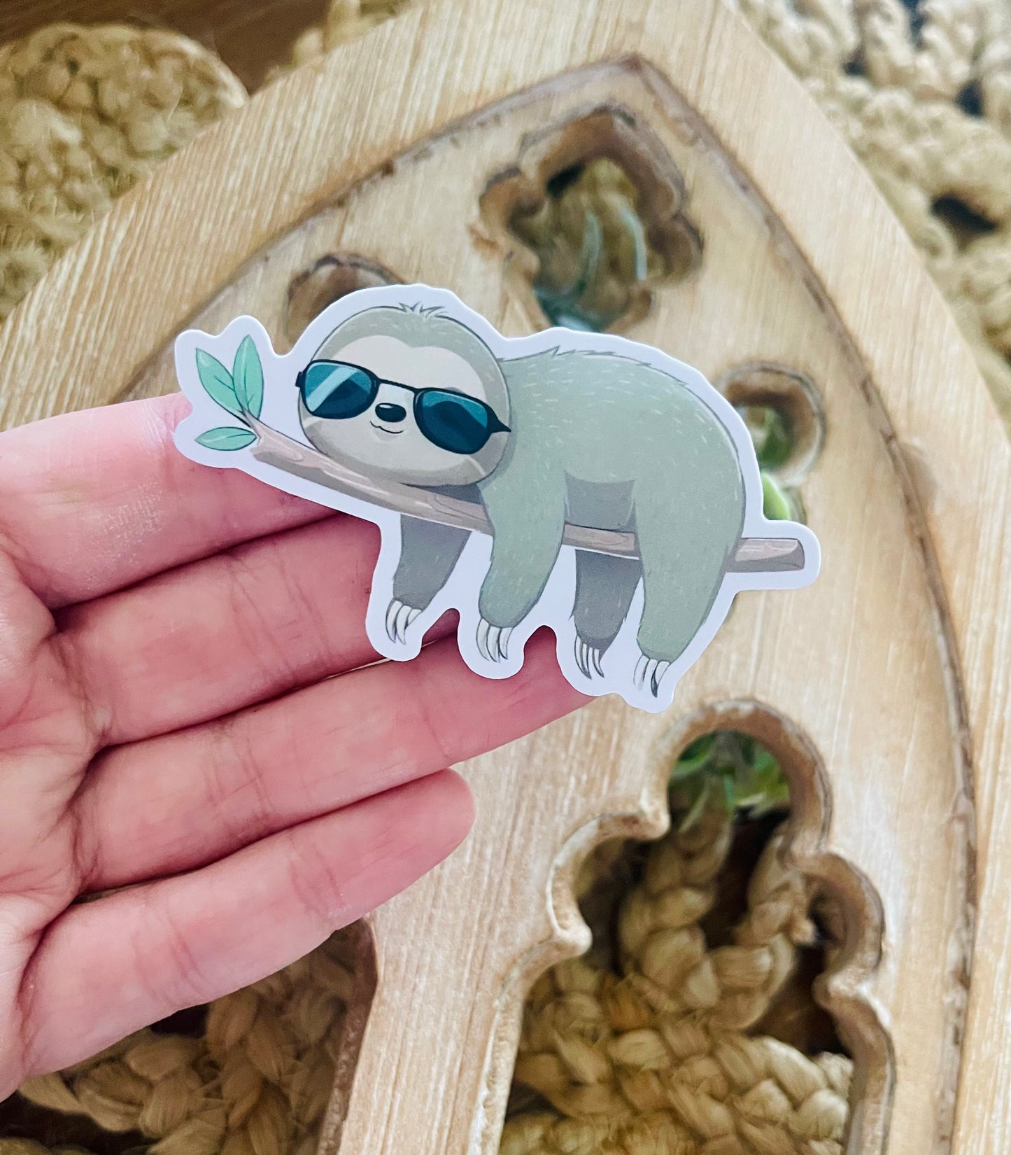 Sloth Vinyl Sticker