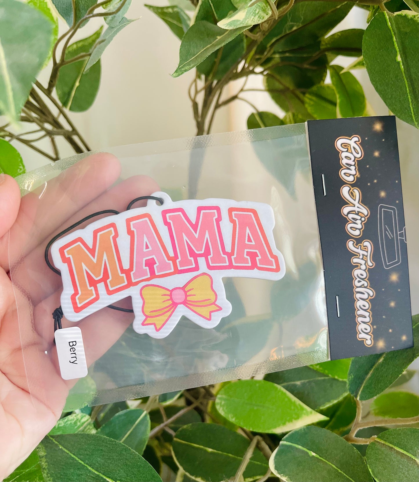Mama with Bow Air Freshener