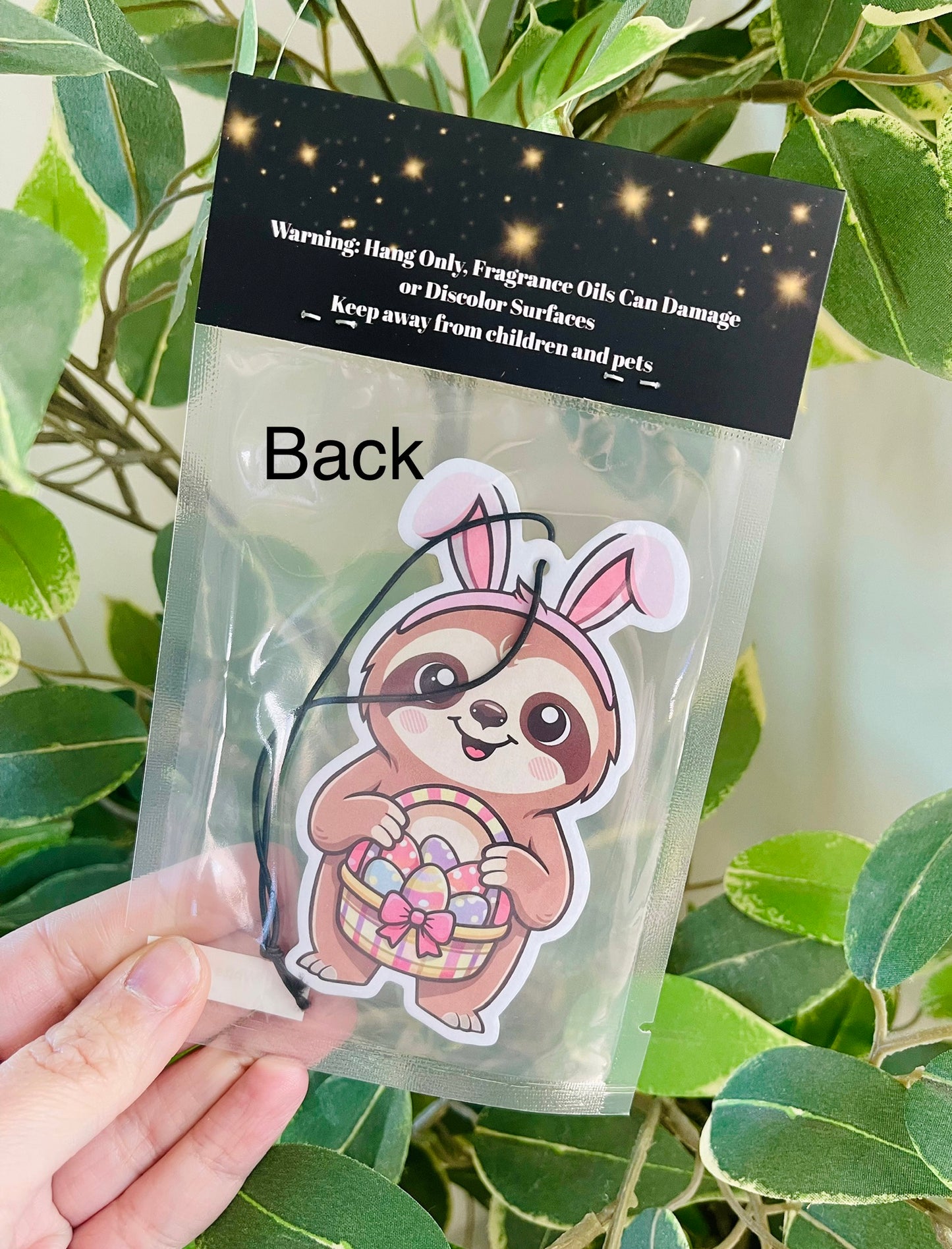 Easter Sloth Air Freshener
