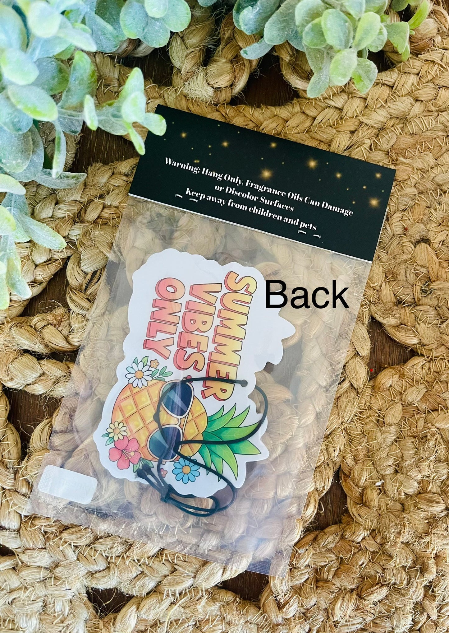 Summer Vibes Only Air Freshener