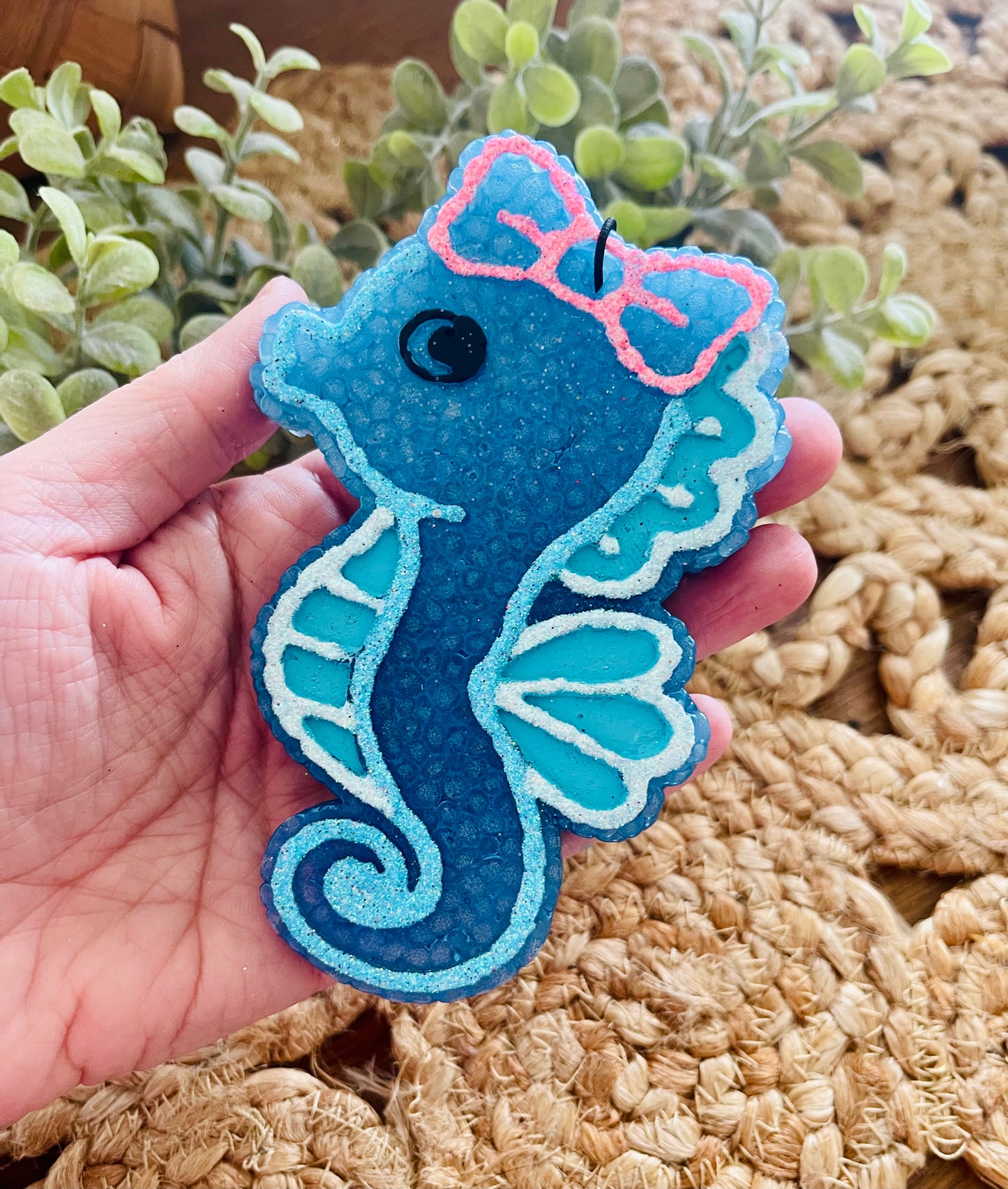 Seahorse Car Freshie