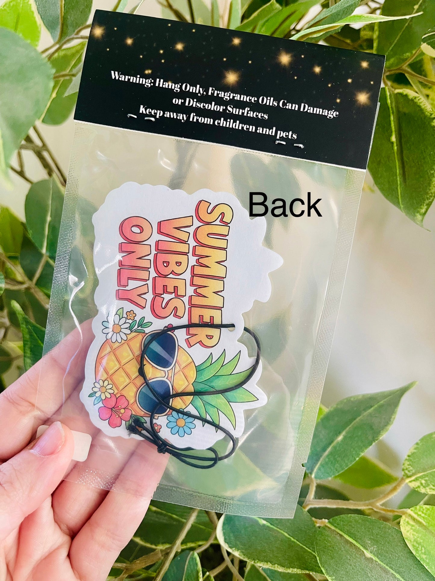 Summer Vibes Only Air Freshener