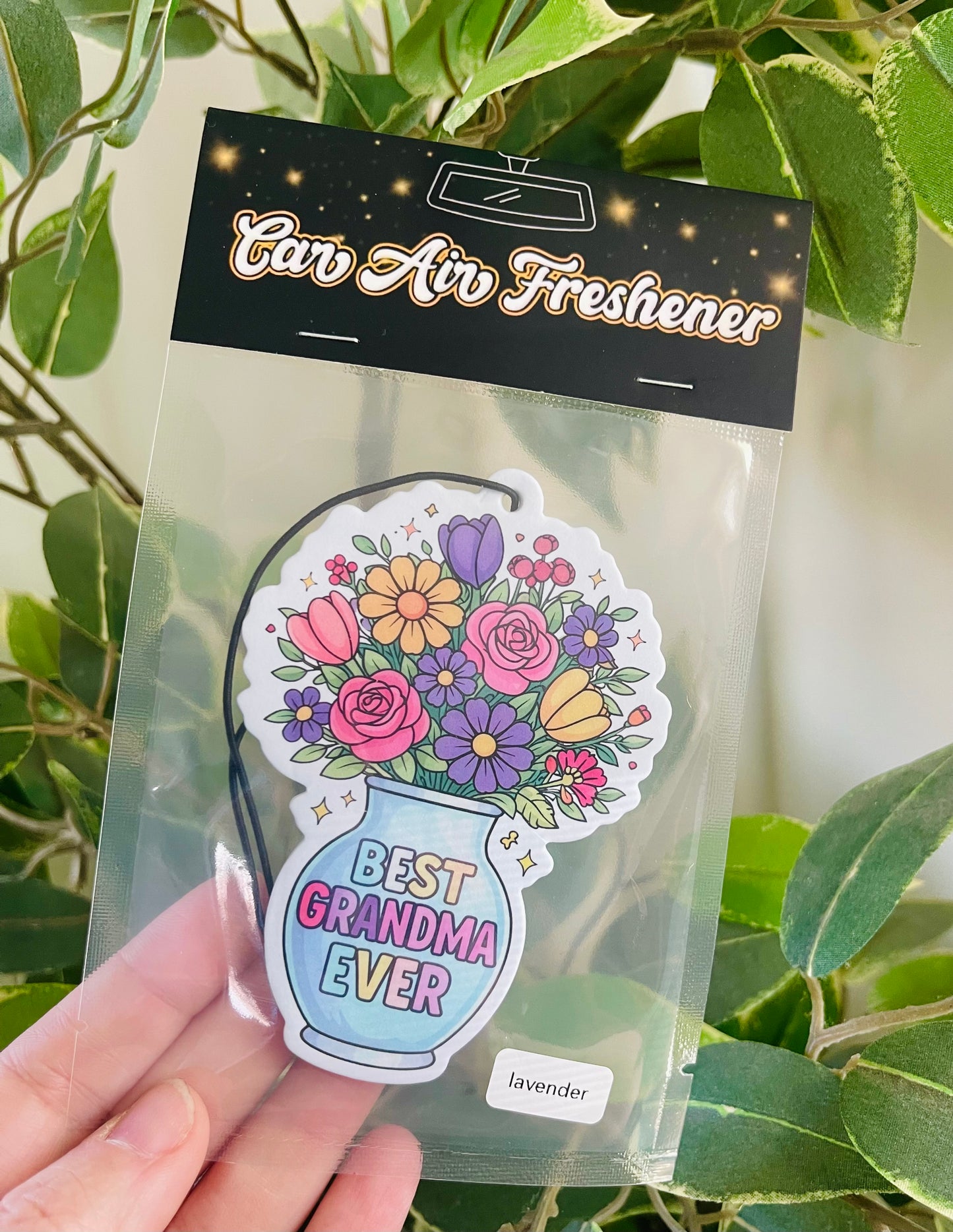 Best Grandma Ever Air Freshener