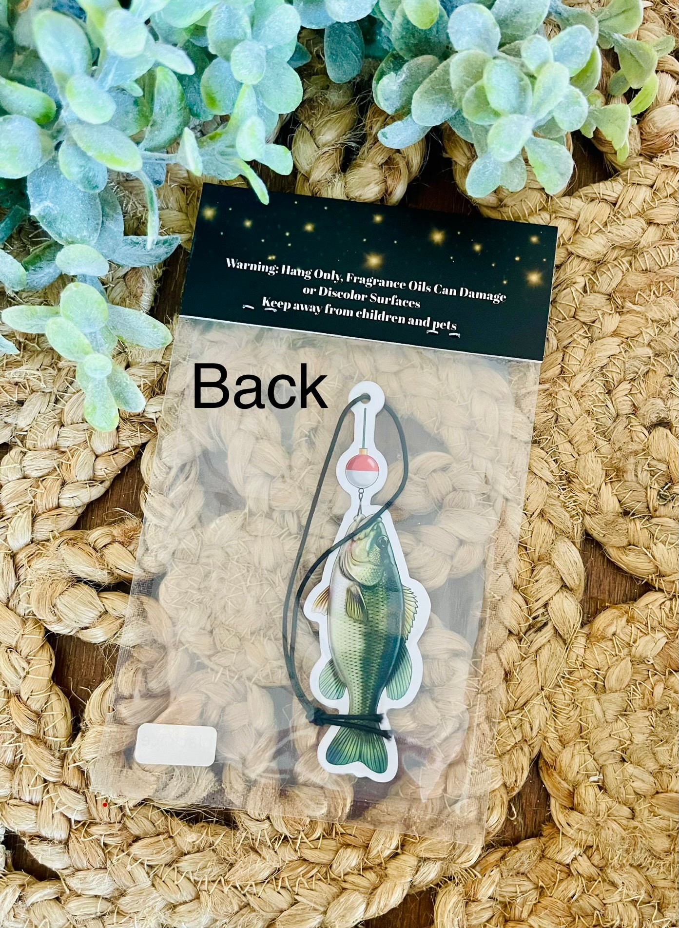 Bass Fish Air Freshener