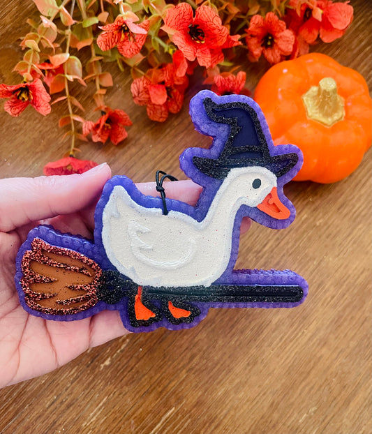 Witchy Goose Car Freshie