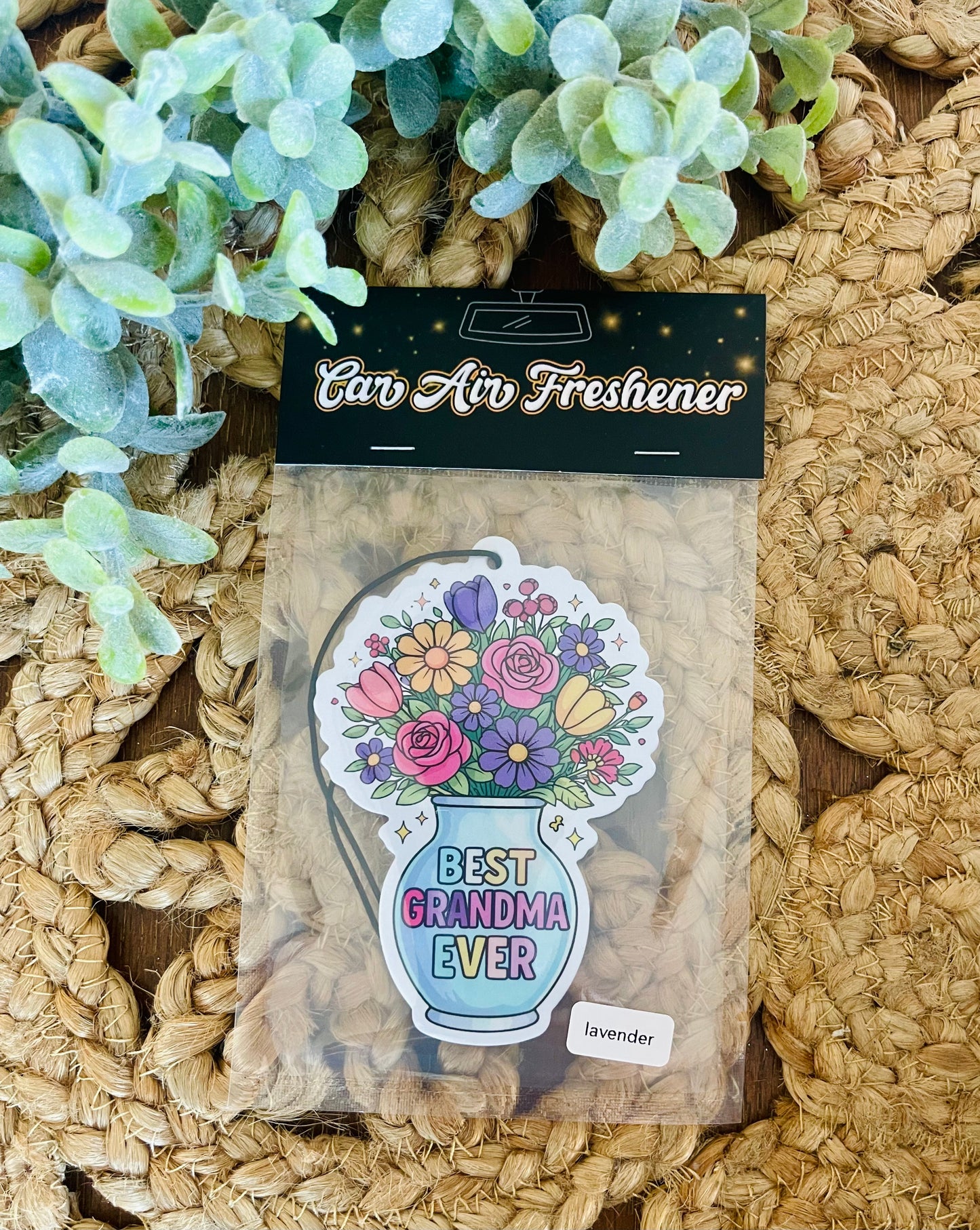 Best Grandma Ever Air Freshener