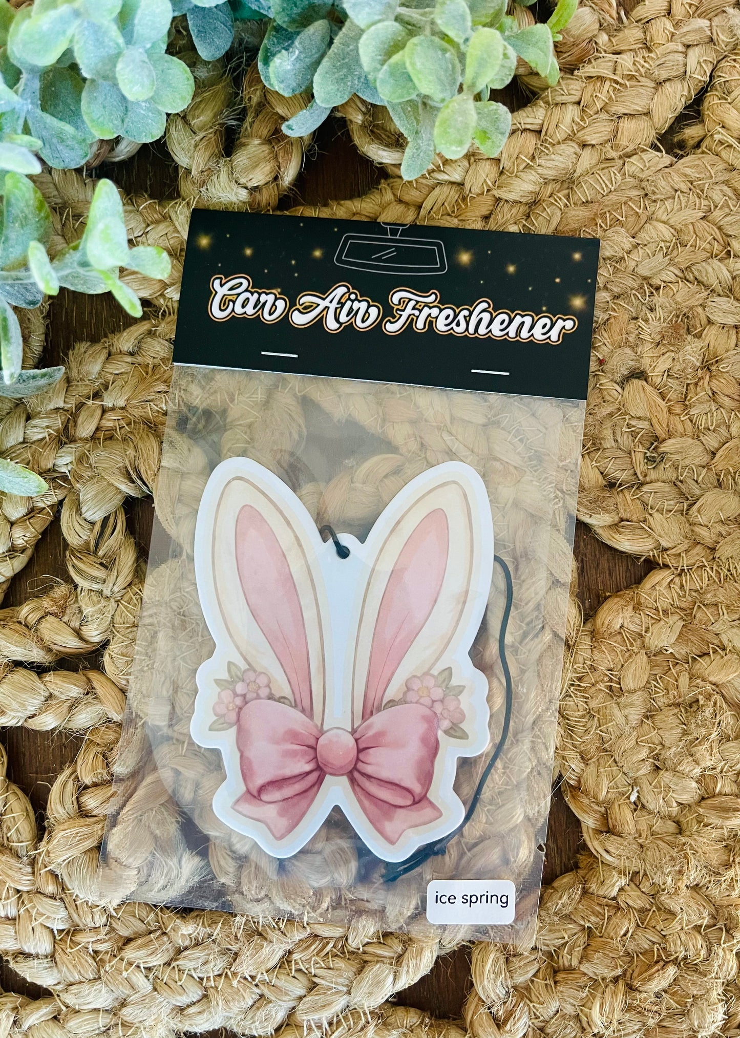 Bunny Ears with Bow Air Freshener