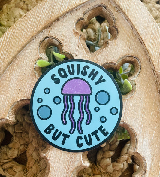 Squishy But Cute Vinyl Sticker