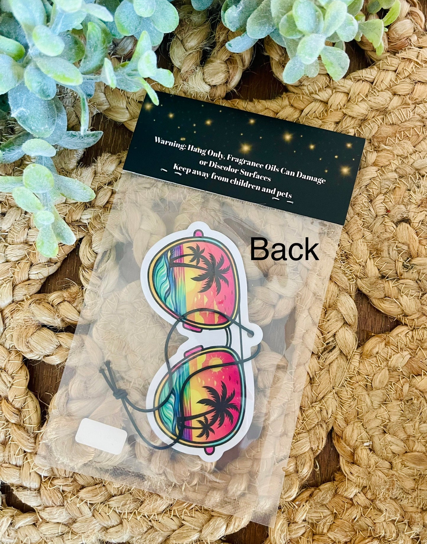 Tropical Sunglasses Air Freshener
