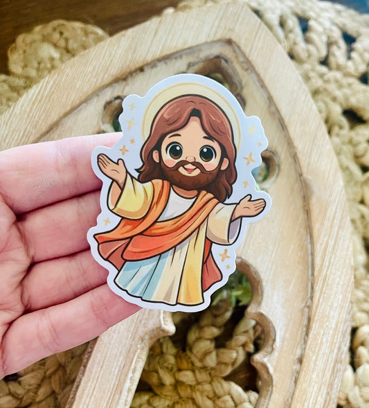 Jesus Vinyl Sticker
