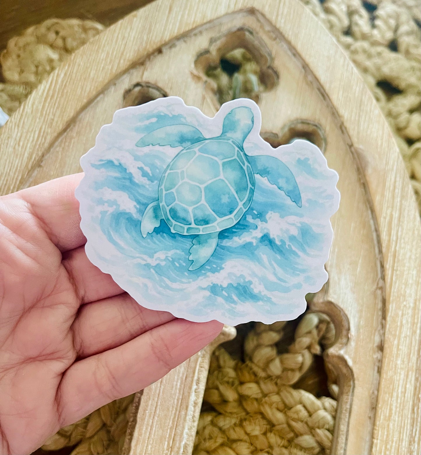 Sea Turtle Vinyl Sticker