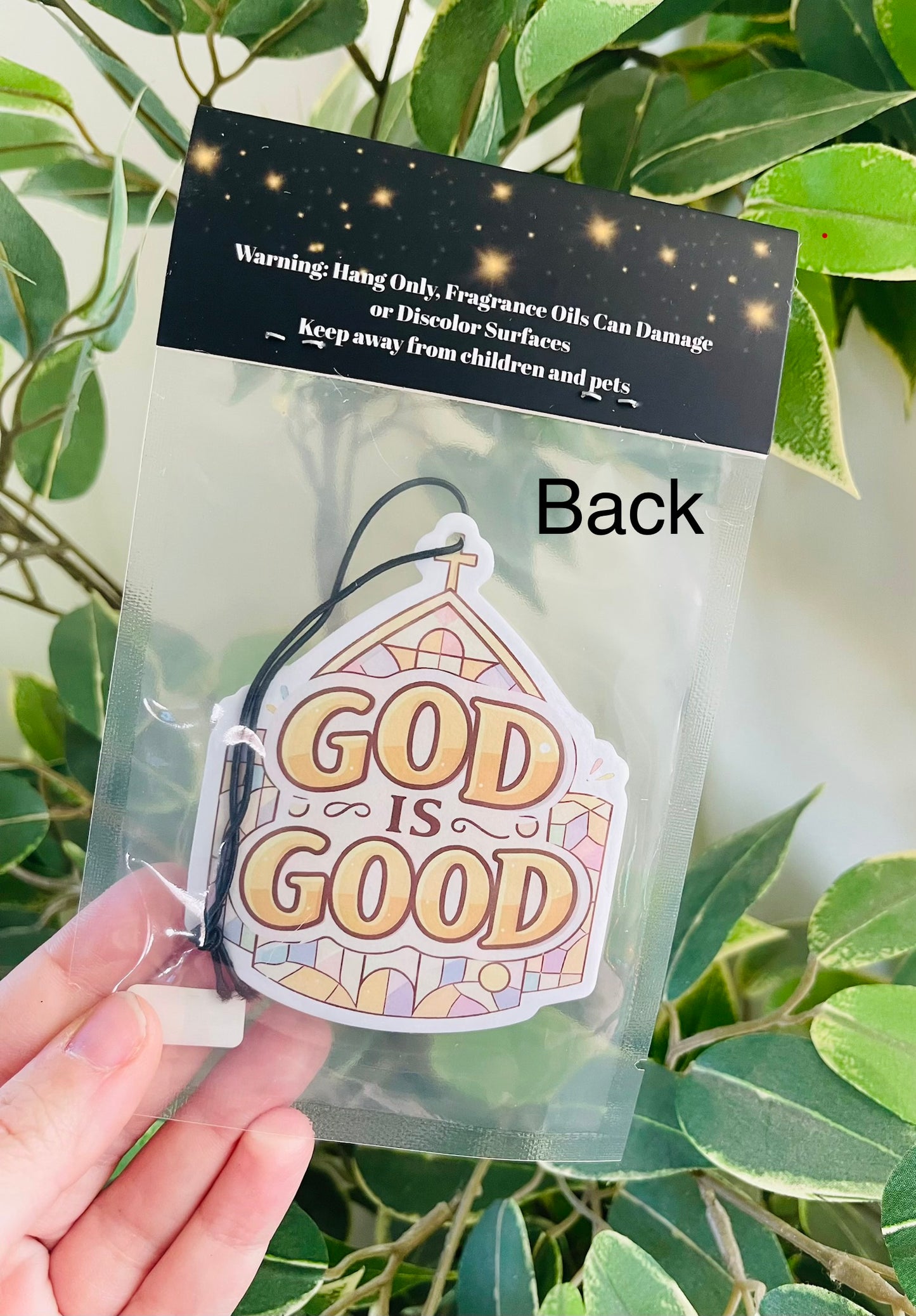 God is Good Air Freshener