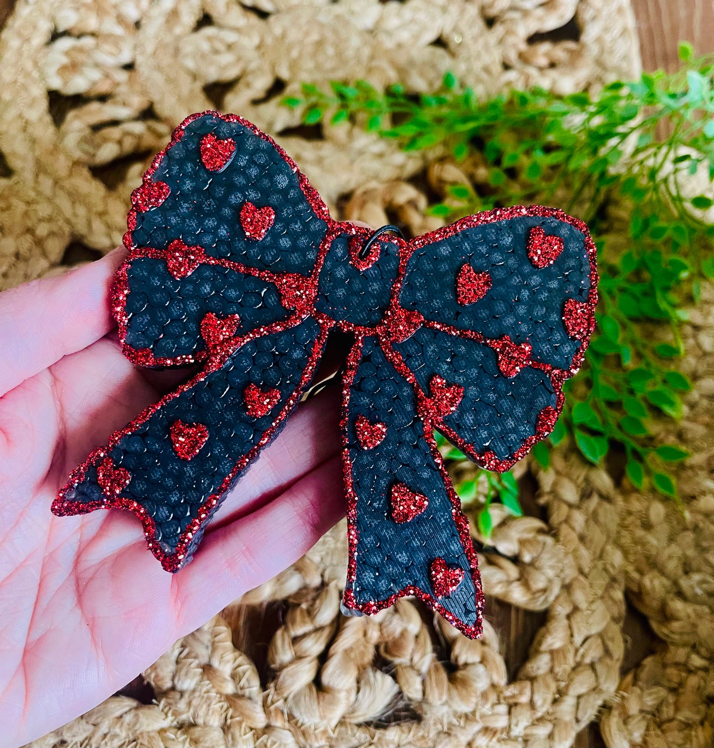Heart Bow Car Freshie