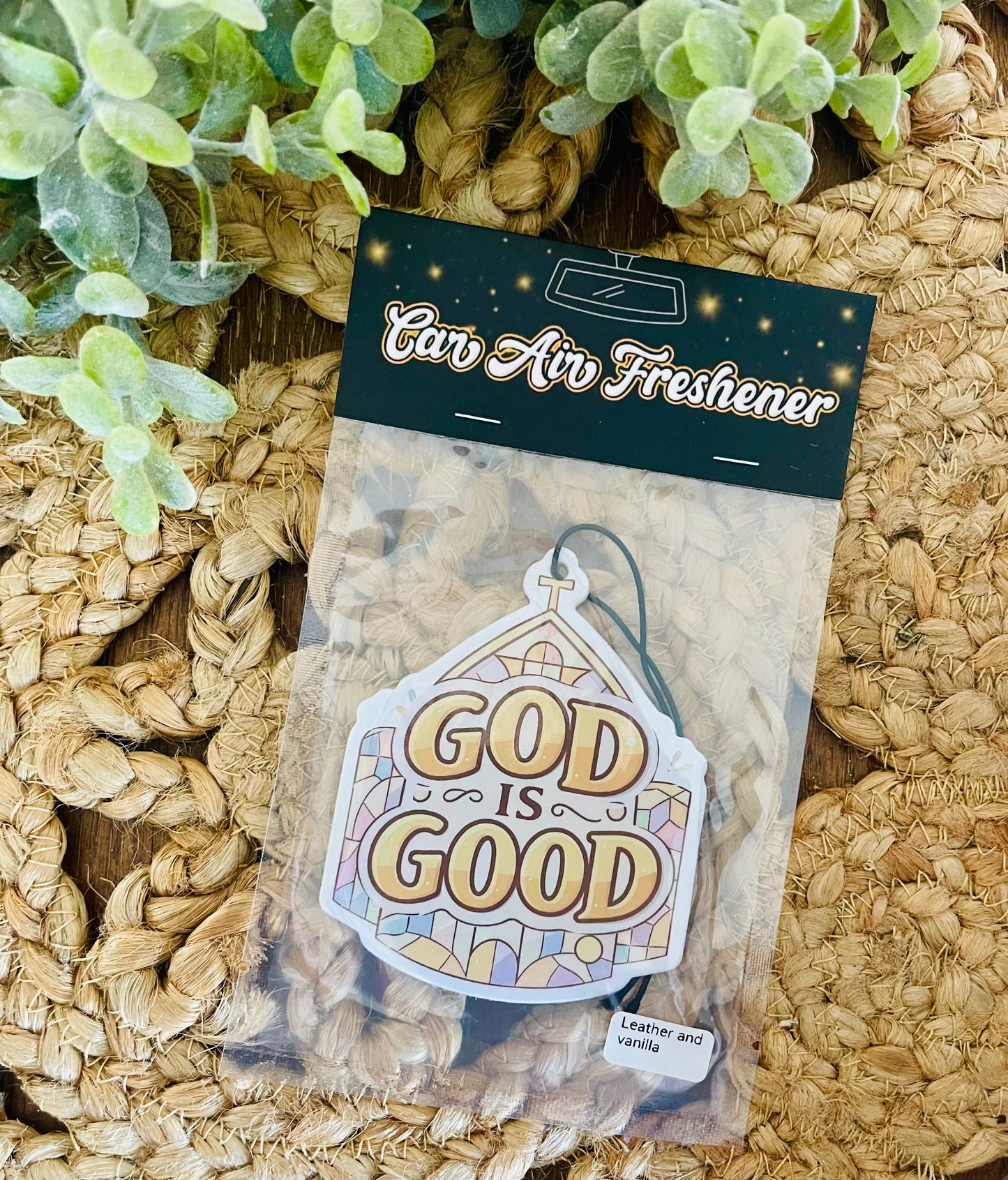 God is Good Air Freshener