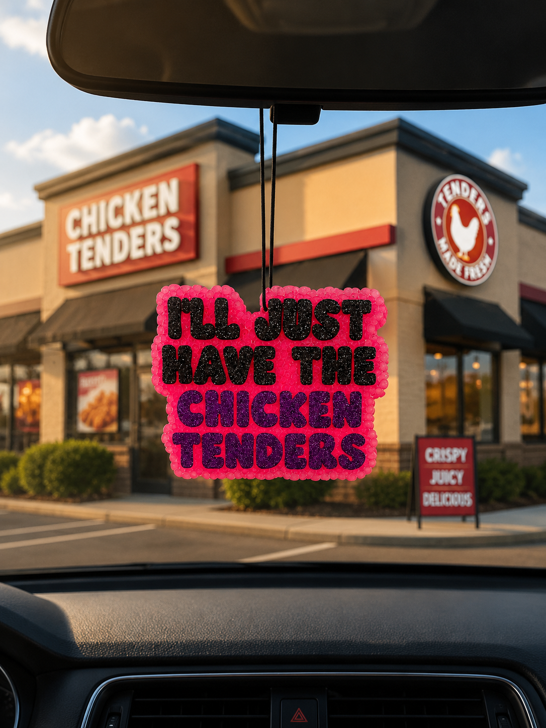Ill just have the Chicken Tenders Car Freshie