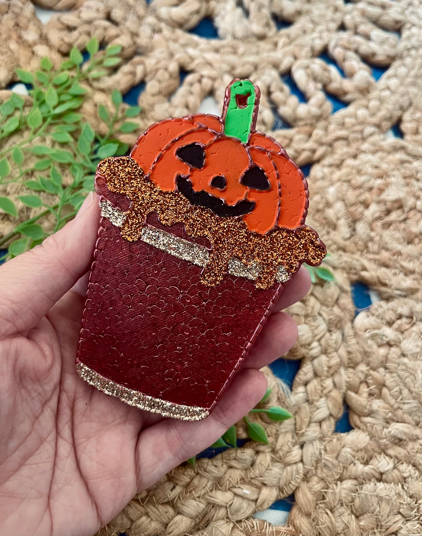 Pumpkin Latte Car Freshie