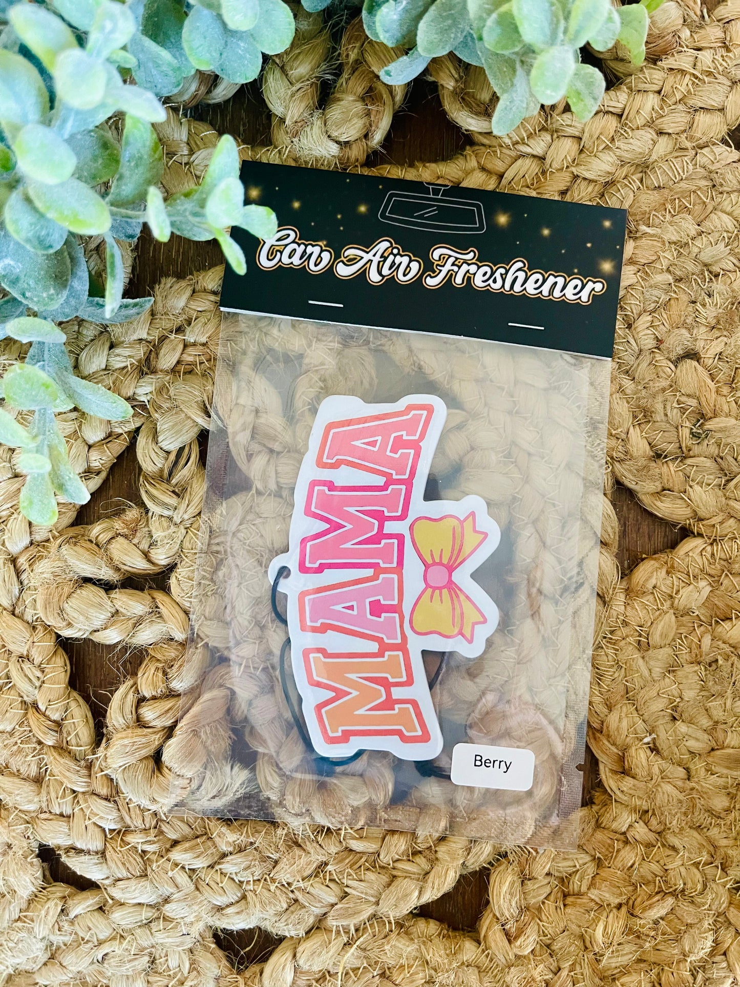 Mama with Bow Air Freshener