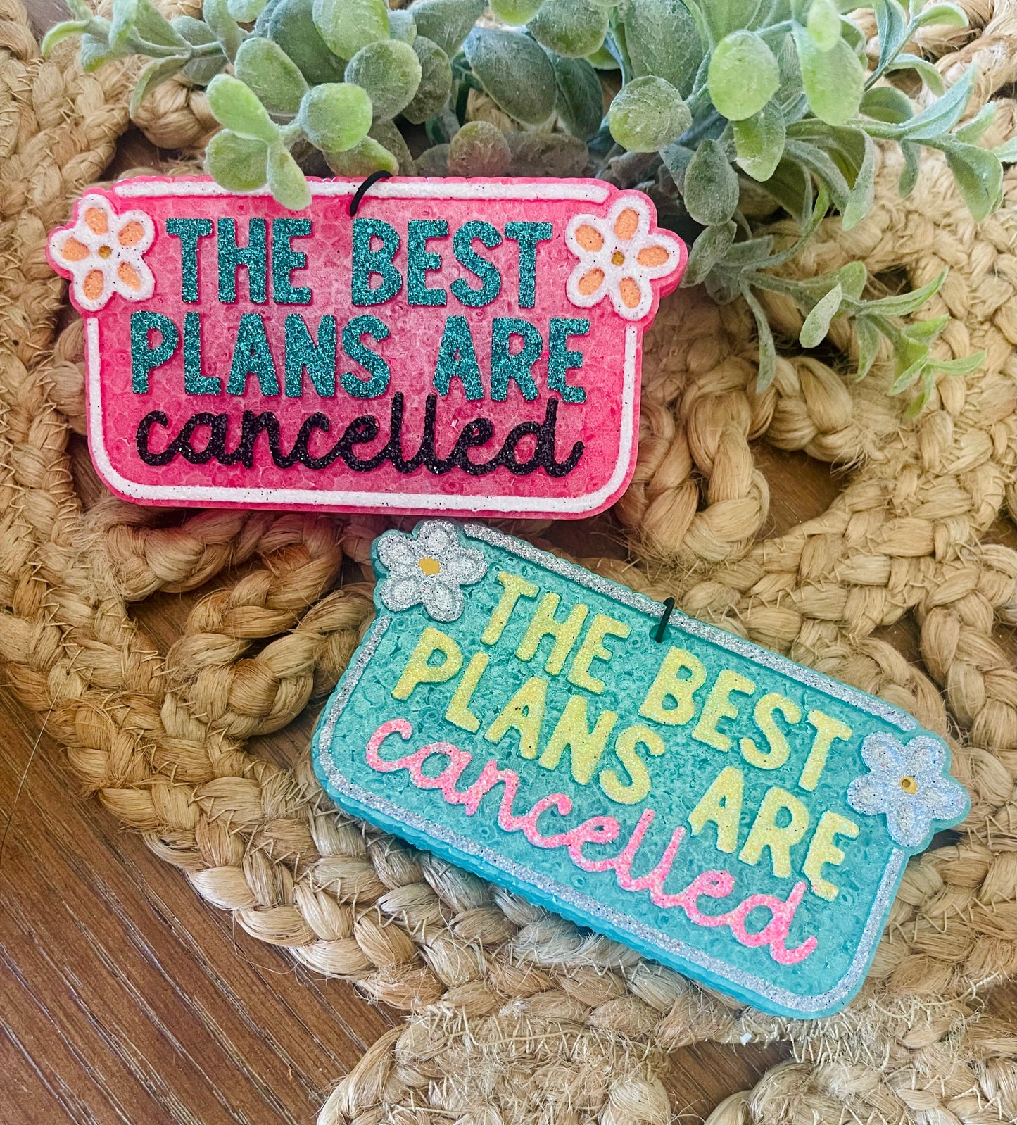 The Best Plans Are Cancelled Car Freshie