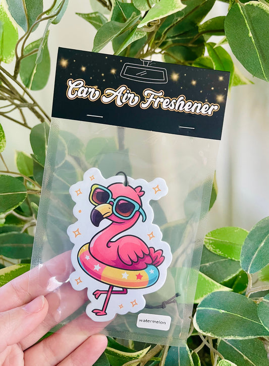 Flamingo Air Freshener