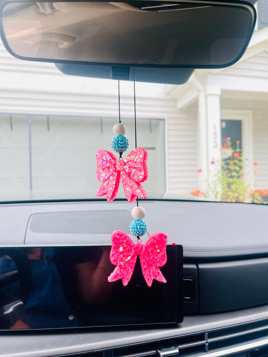 Dangle Bow Car Freshie