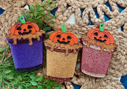Pumpkin Latte Car Freshie