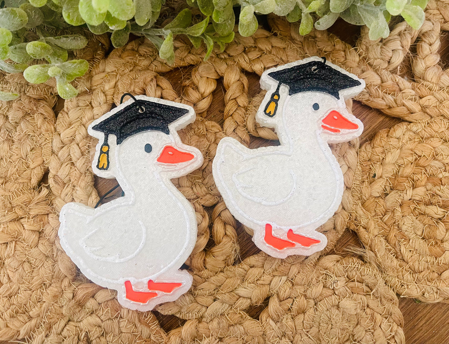 Graduation Goose Car Freshie