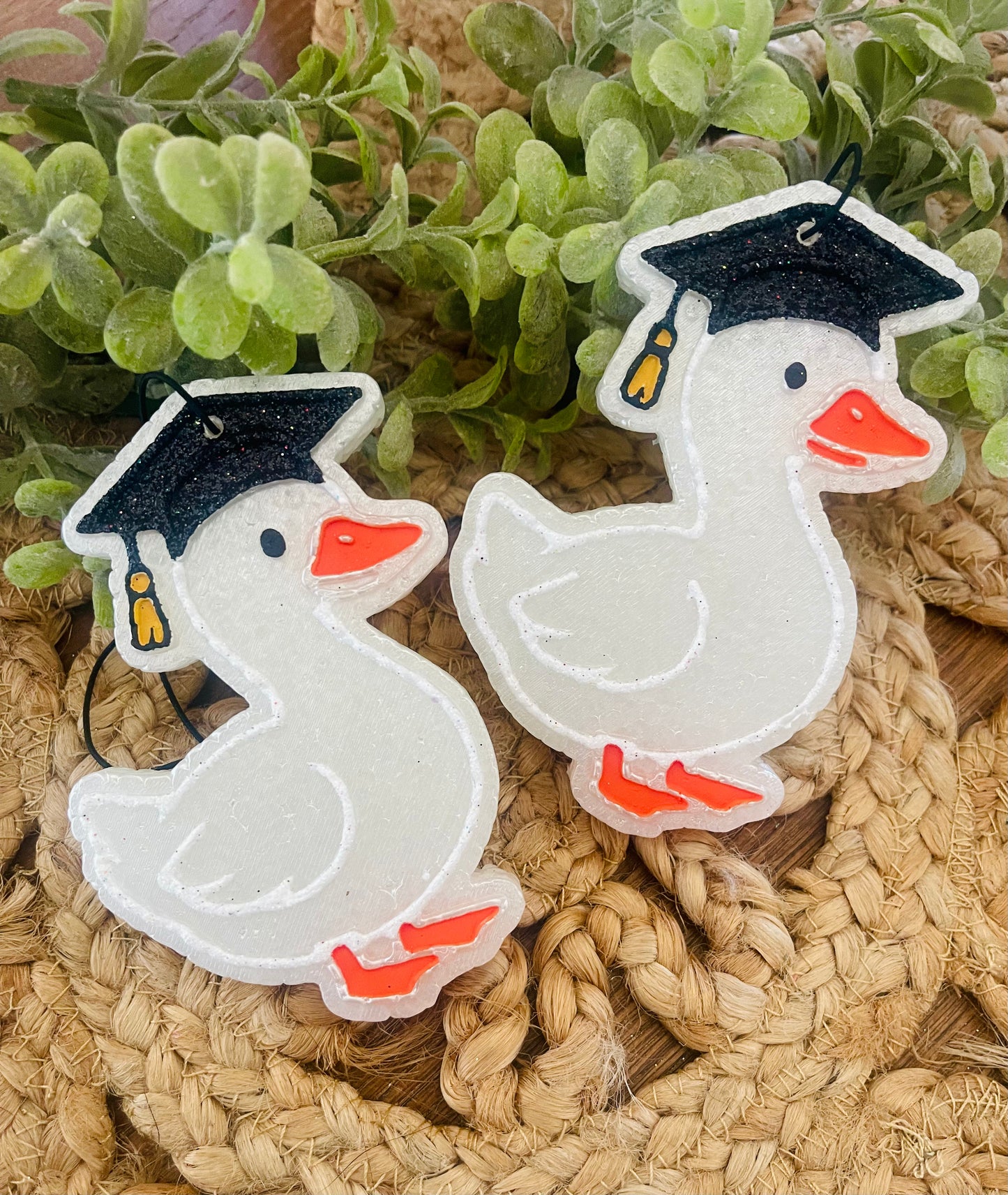 Graduation Goose Car Freshie
