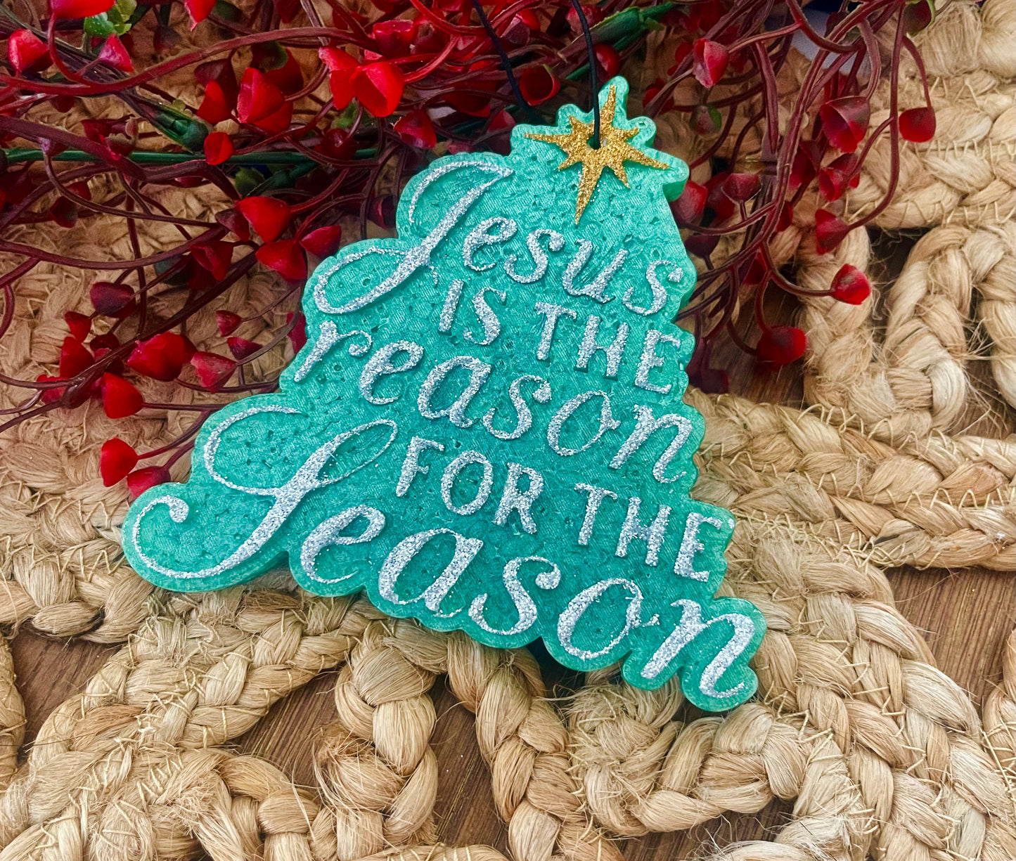 Jesus is the reason for the Season Car Freshie